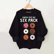 Check Out My Six Pack Vintage Gym Sweatshirt