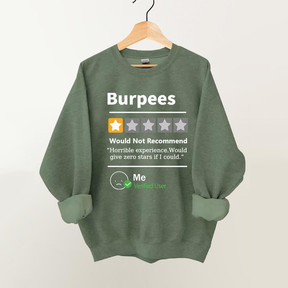 Burpees Reviewed Vintage Gym Sweatshirt