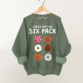 Check Out My Six Pack Vintage Gym Sweatshirt