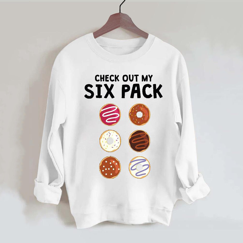 Check Out My Six Pack Vintage Gym Sweatshirt