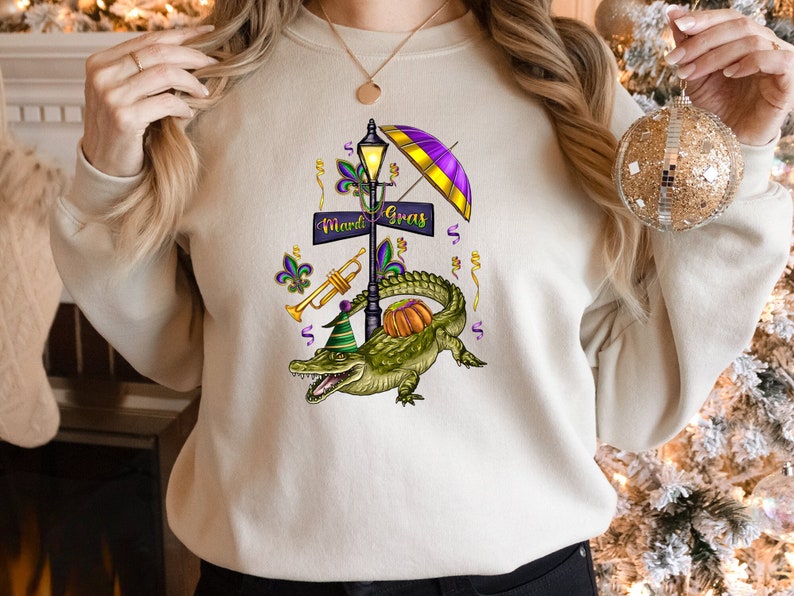 Mardi Gras Sweatshirt