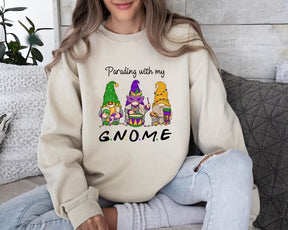 Mardi Gras Gnomes Sweatshirt