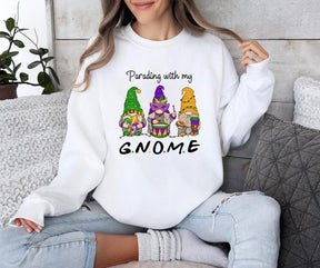 Mardi Gras Gnomes Sweatshirt