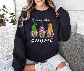 Mardi Gras Gnomes Sweatshirt