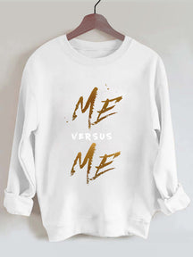 Me Versus Me Vintage Gym Sweatshirt