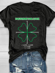 Eagerlys Patricks Day Math Teacher T-shirt-5