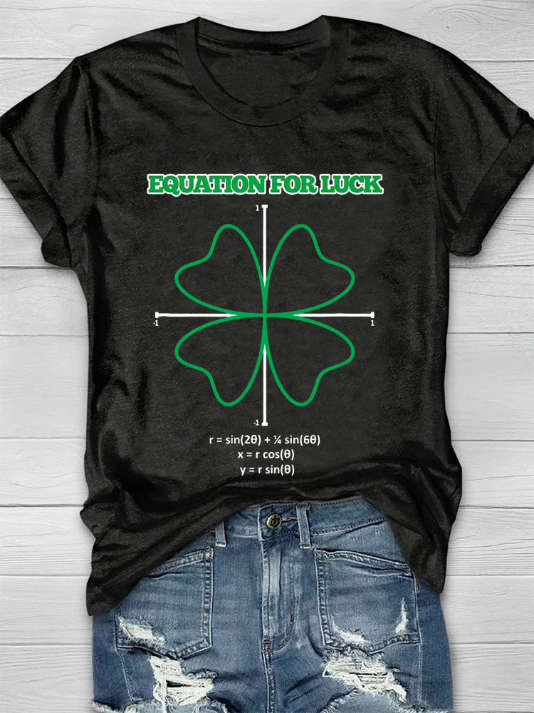 Eagerlys Patricks Day Math Teacher T-shirt-5