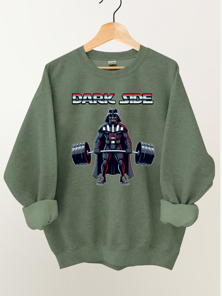 Dark Side Vader Deadlift Gym Sweatshirt