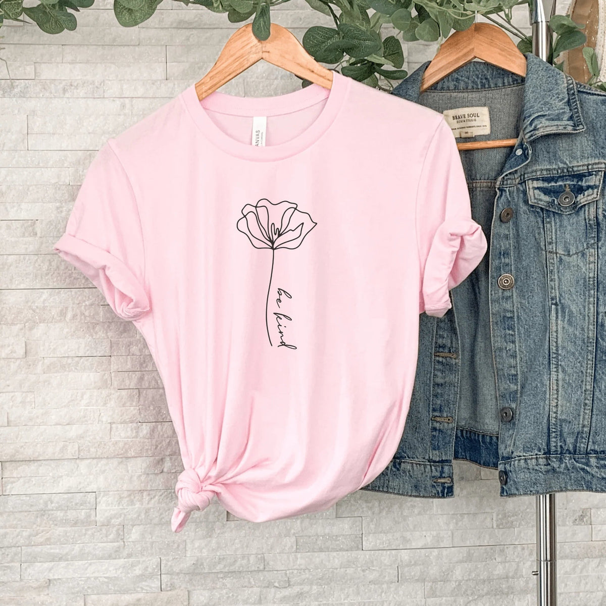 Be Kind Floral Shirt