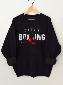 Boxing Vintage Gym Sweatshirt