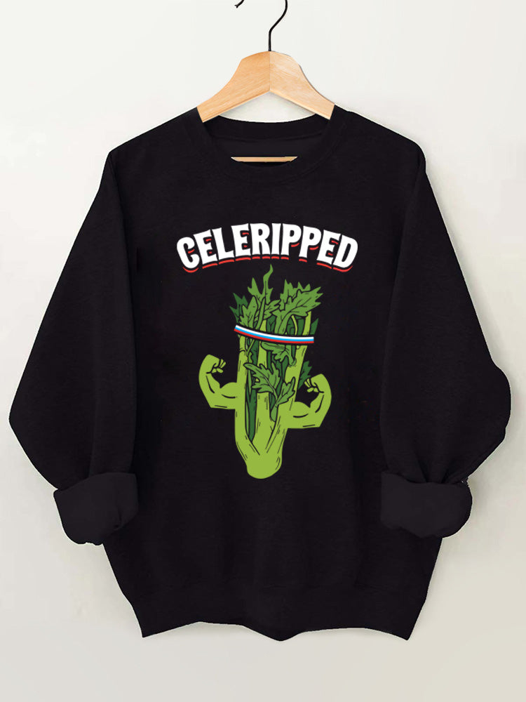 Celeripped Vintage Gym Sweatshirt