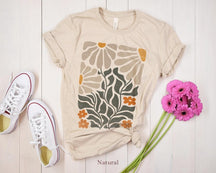 Flowers Tshirt Boho Wildflowers Tshirt