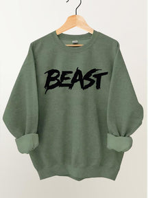 Beast Vintage Gym Sweatshirt