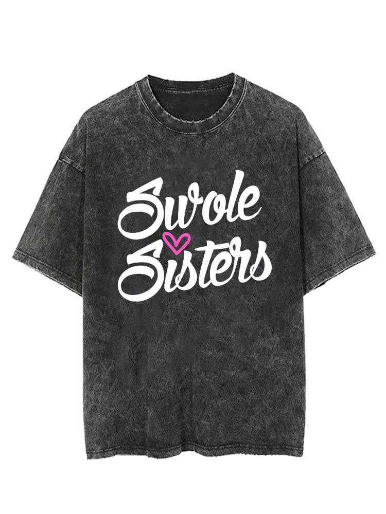 Swole Sisters  Vintage Gym Shirt