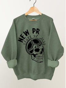 New Pr State of Mind Vintage Gym Sweatshirt