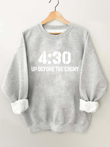 up before the enemy Vintage Gym Sweatshirt