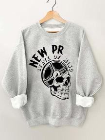 New Pr State of Mind Vintage Gym Sweatshirt