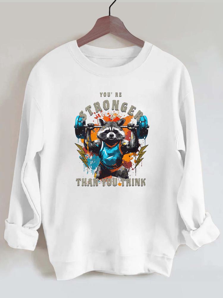 You're Stronger Than You Think Vintage Gym Sweatshirt