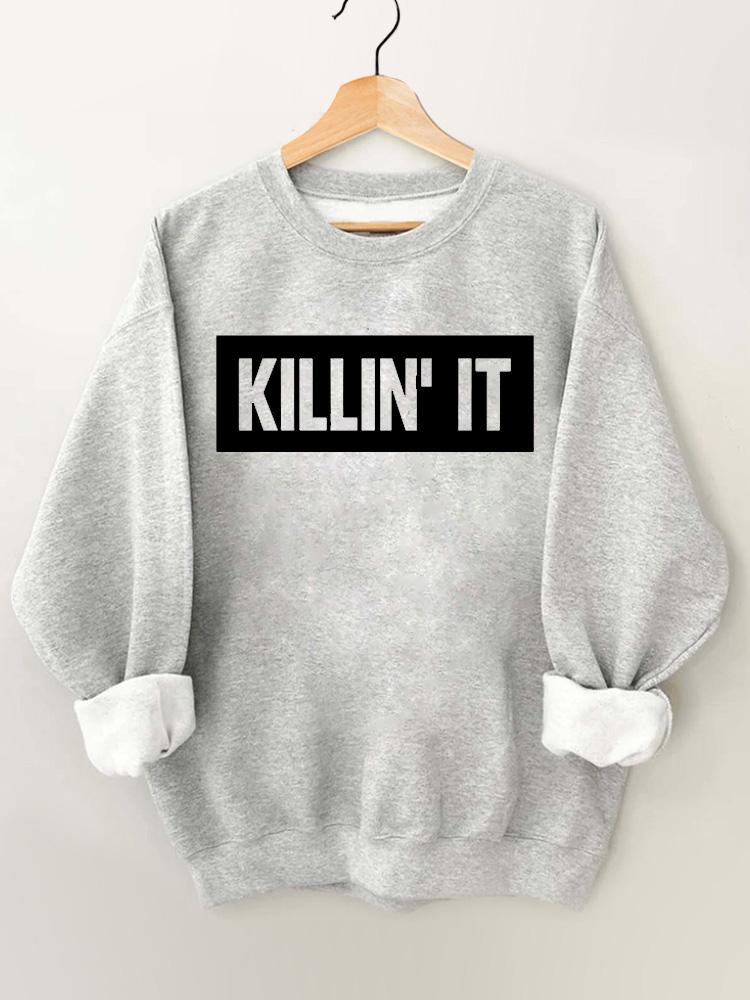 Killin' It Vintage Gym Sweatshirt