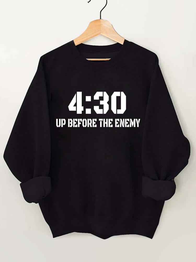 up before the enemy Vintage Gym Sweatshirt