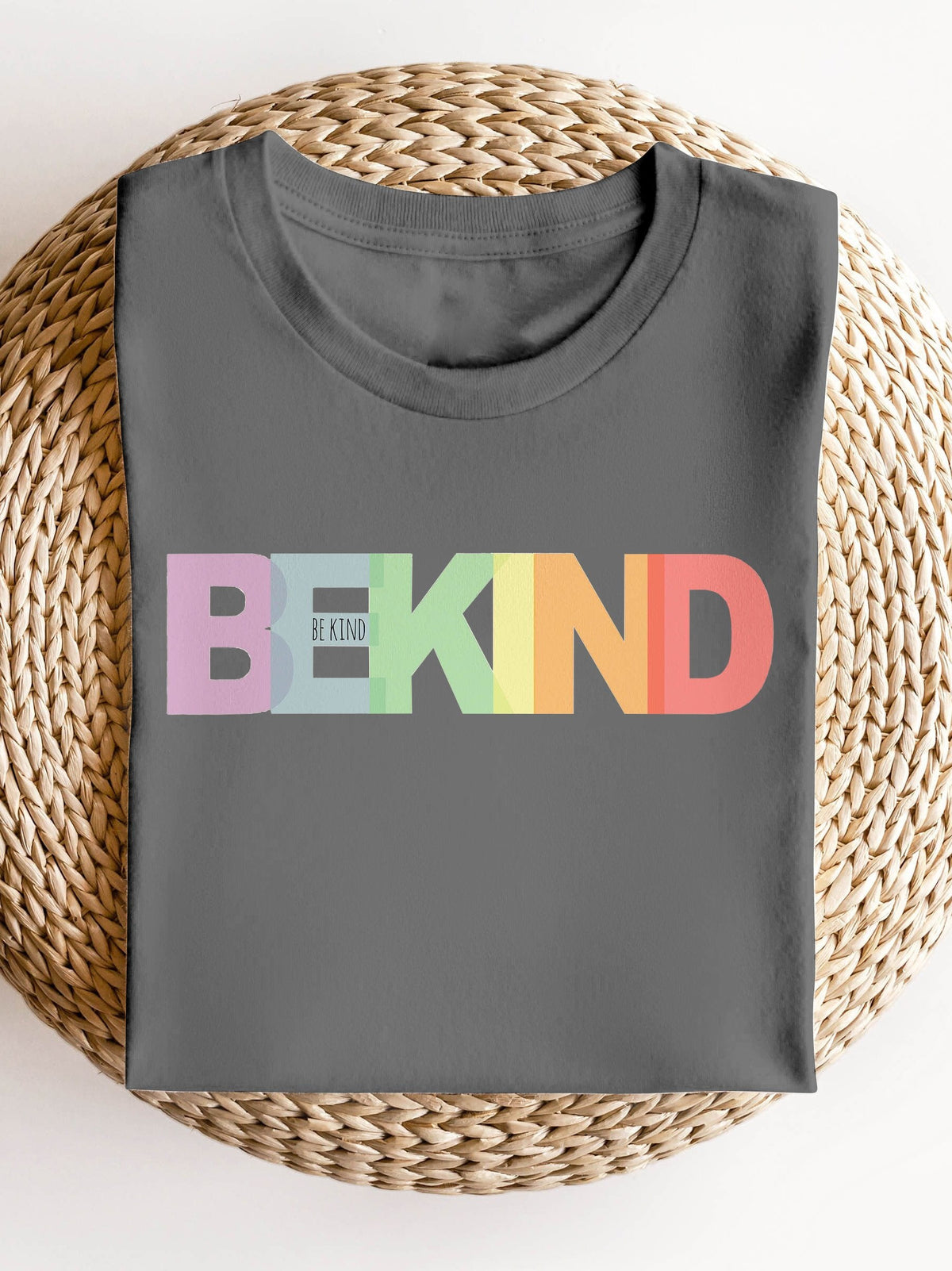 Rainbow Be Kind Suicide Prevention Mental Print Casual Sweatshirt