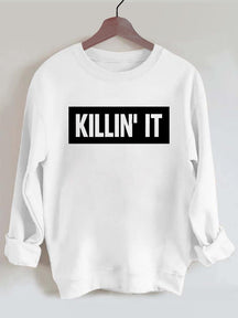 Killin' It Vintage Gym Sweatshirt