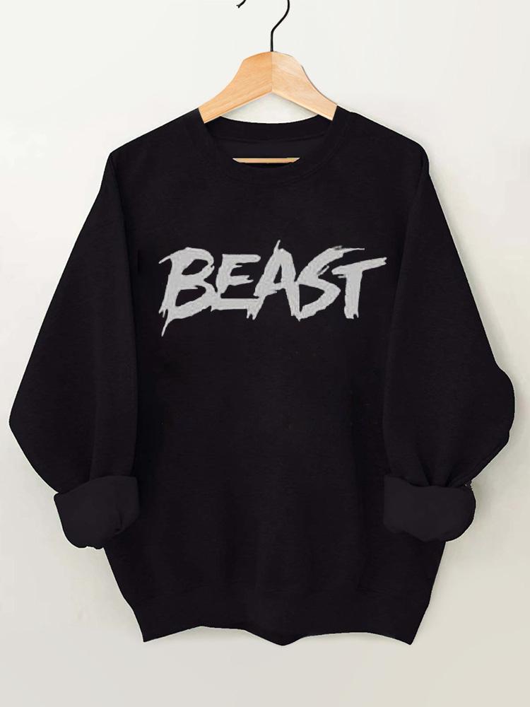 Beast Vintage Gym Sweatshirt