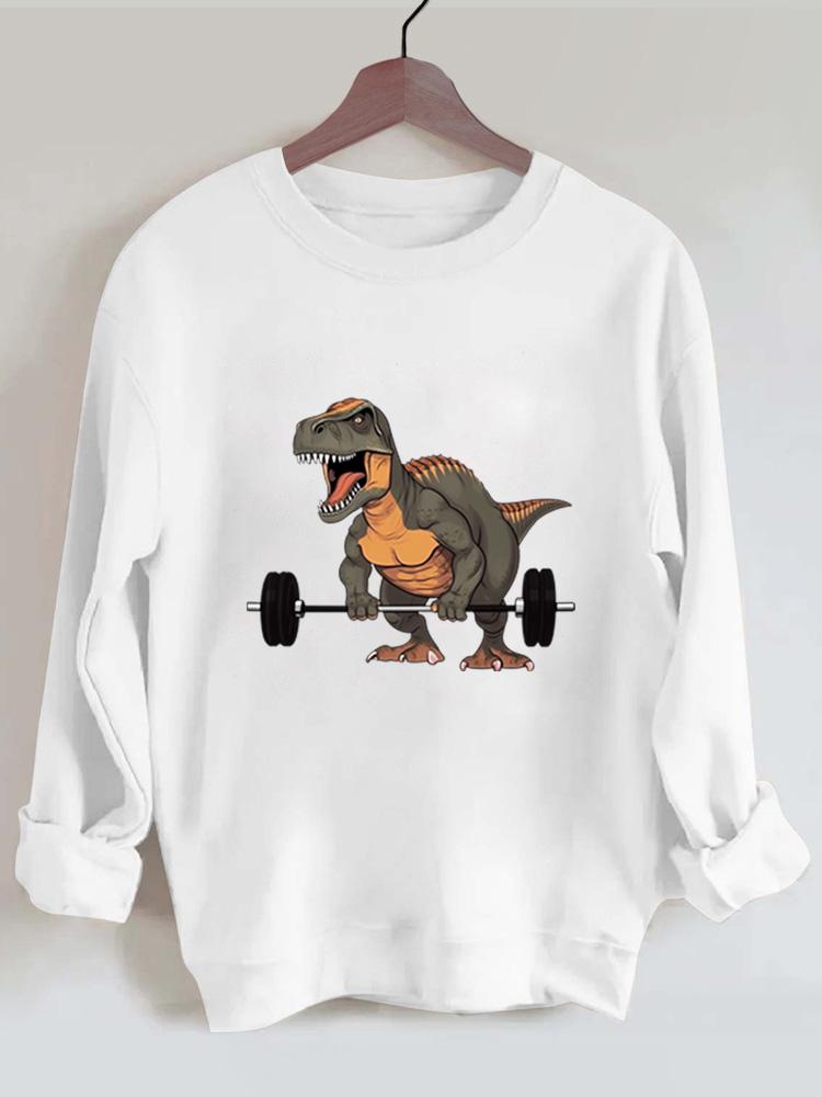 Dinosaur Vintage Gym Sweatshirt