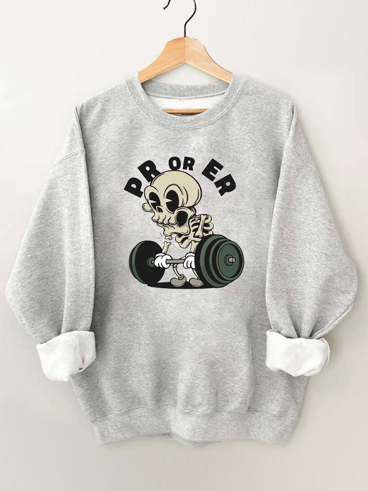 PR Or ER Vintage Gym Sweatshirt