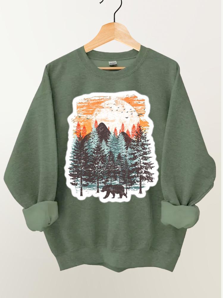 FOREST AND BEER Vintage Gym Sweatshirt