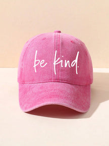 Unisex Women's Men's Suicide Prevention Awareness Be Kind Print Hats