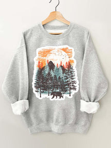 FOREST AND BEER Vintage Gym Sweatshirt