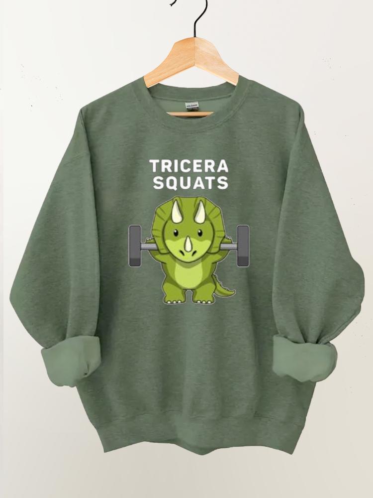 Tricera Squats Gym Sweatshirt