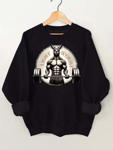 Light Weight Weightlifting Kangaroo Washed Gym Sweatshirt