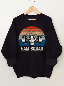 5AM Squad Gym Sweatshirt