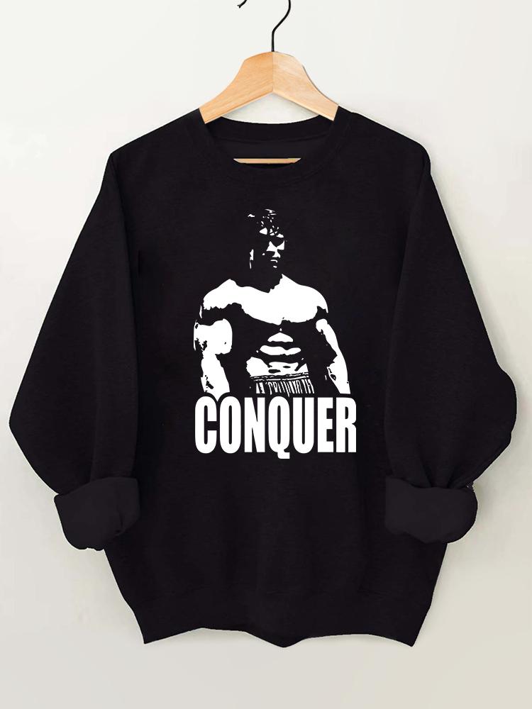 Conquer Vintage Gym Sweatshirt