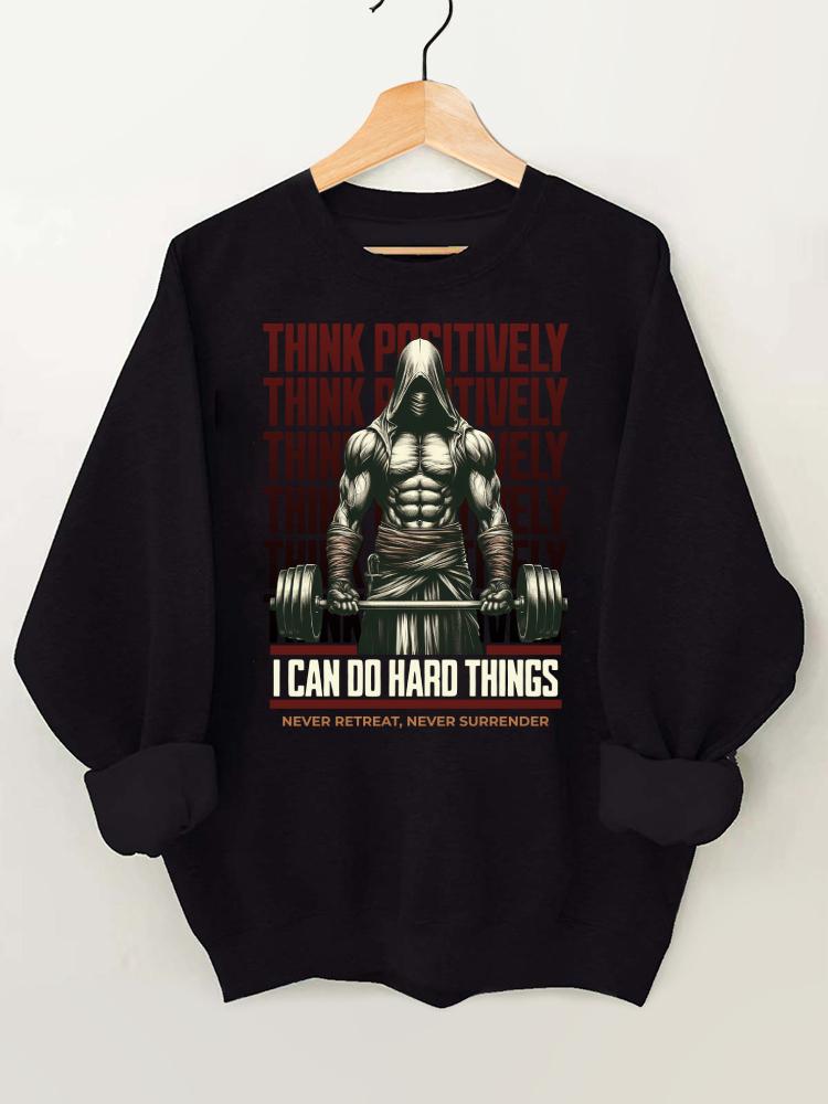 I Can Do Hard Things Gym Sweatshirt