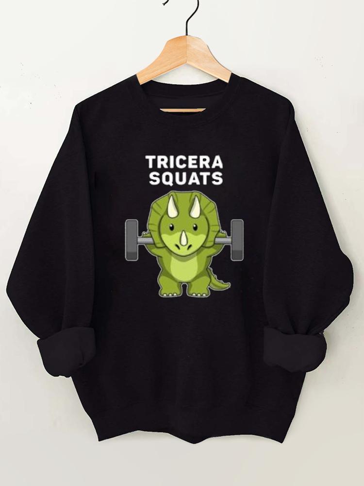 Tricera Squats Gym Sweatshirt