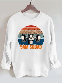 5AM Squad Gym Sweatshirt